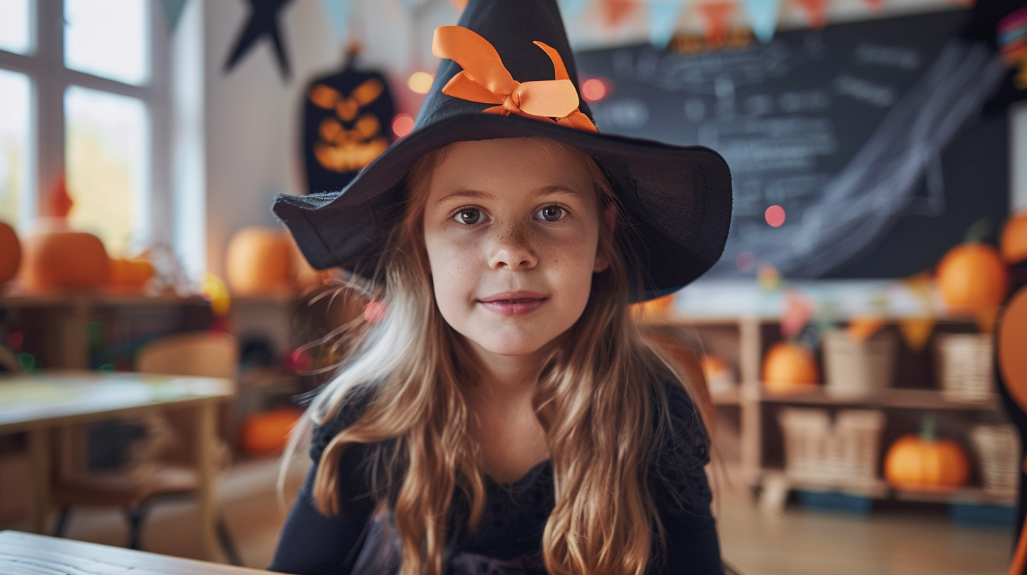 halloween på skolen