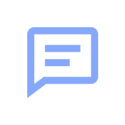 icon communicate white