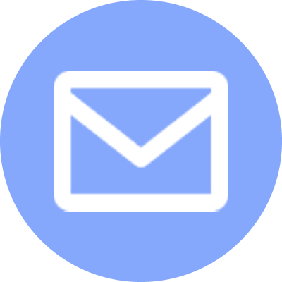 icon mail blue